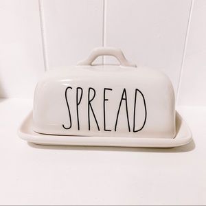 Rae Dunn “Spread” Butter Dish ✨